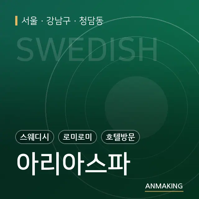 서울 강남구 아리아스파 안내 이미지