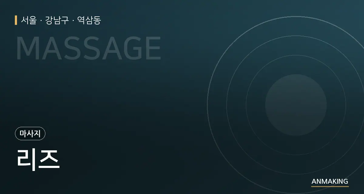 서울 강남구 리즈 안내 이미지