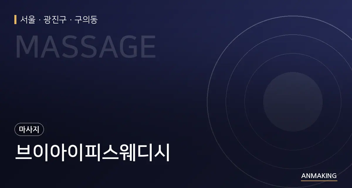 서울 광진구 브이아이피스웨디시 안내 이미지