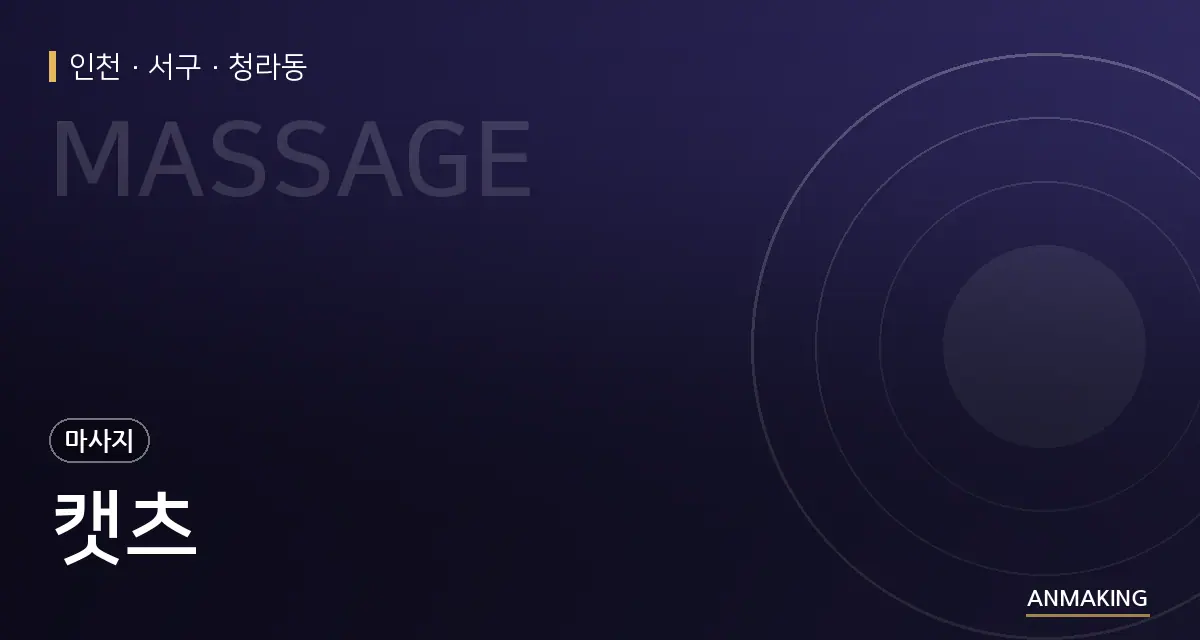 인천 서구 캣츠 안내 이미지