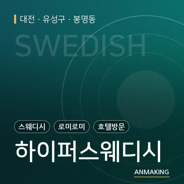 대전 유성구 하이퍼스웨디시 안내 이미지