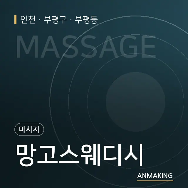 인천 부평구 망고스웨디시 안내 이미지