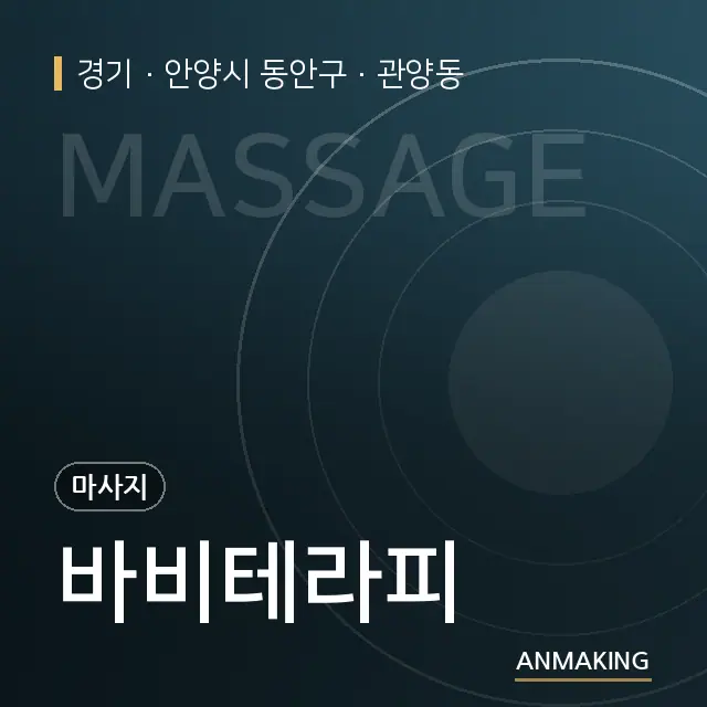 경기 안양시 동안구 바비테라피 안내 이미지