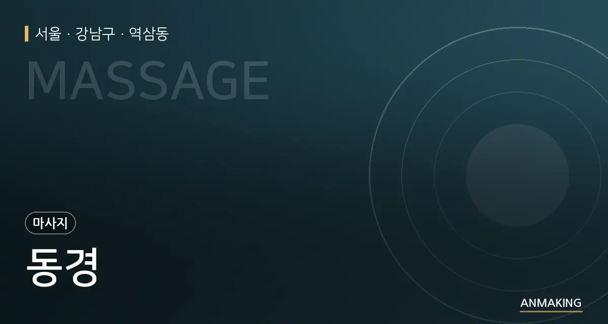 서울 강남구 동경 안내 이미지