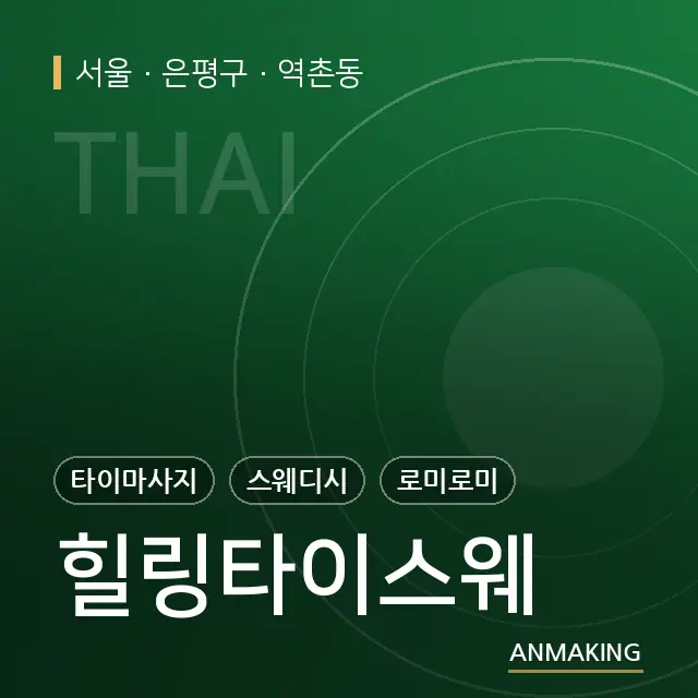 서울 은평구 힐링타이스웨 안내 이미지