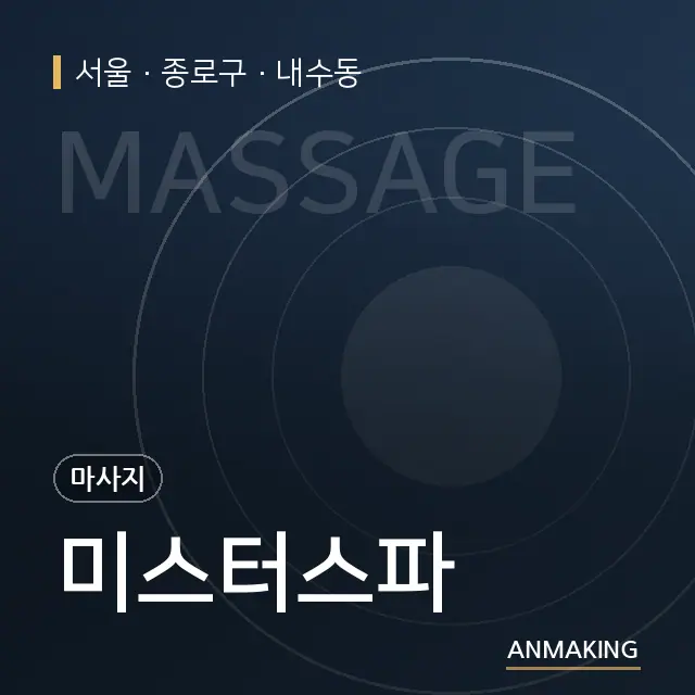 서울 종로구 미스터스파 안내 이미지