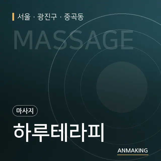 서울 광진구 하루테라피 안내 이미지