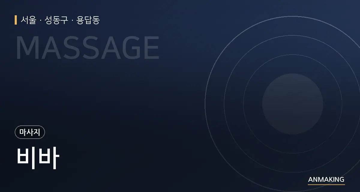 서울 성동구 비바 안내 이미지