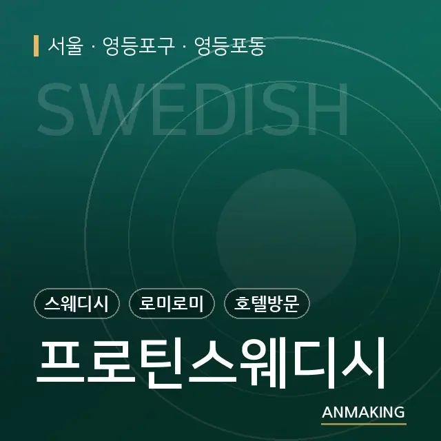 서울 영등포구 프로틴스웨디시 안내 이미지